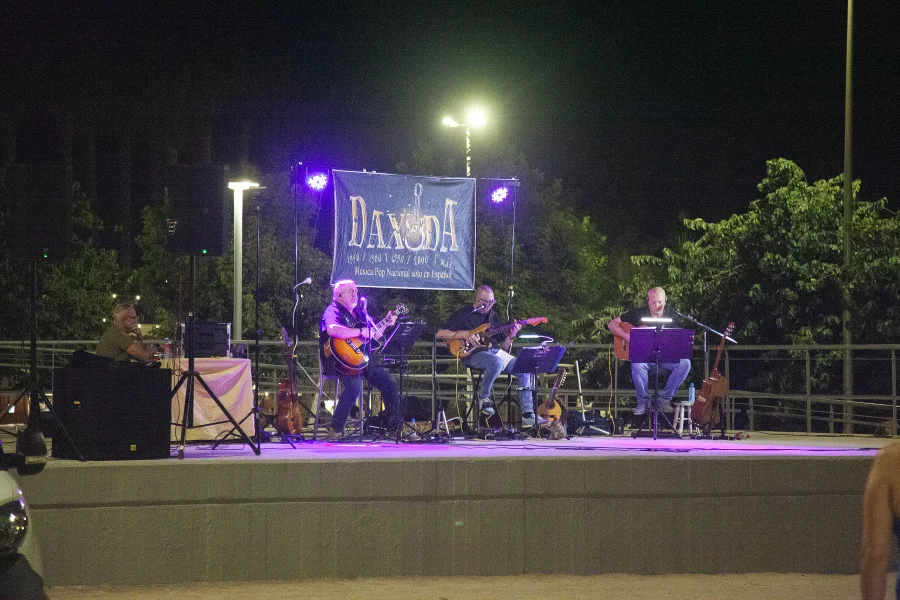 Concierto en el parque de los Pueblos de América en Motril (Granada) el 5 de agosto de 2026