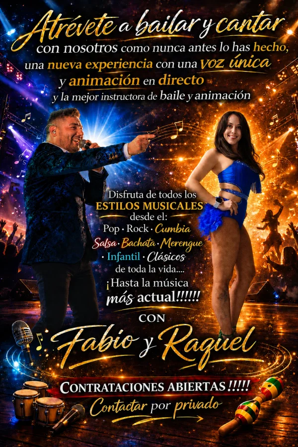 Actuamos para todas las edades y todos los públicos, haciendo de un día algo inolvidable