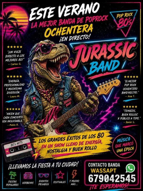 Imagen de Jurassic band