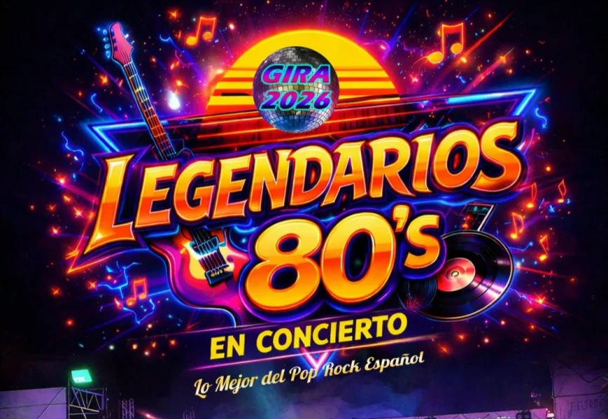 Logo de LEGENDARIOS 80'S