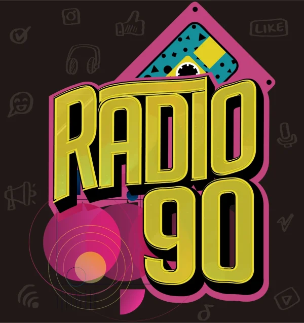 Logo de Radio90 Versiones